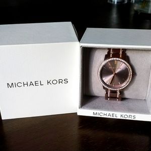 Michael Kors Watches Chocolate Brown 